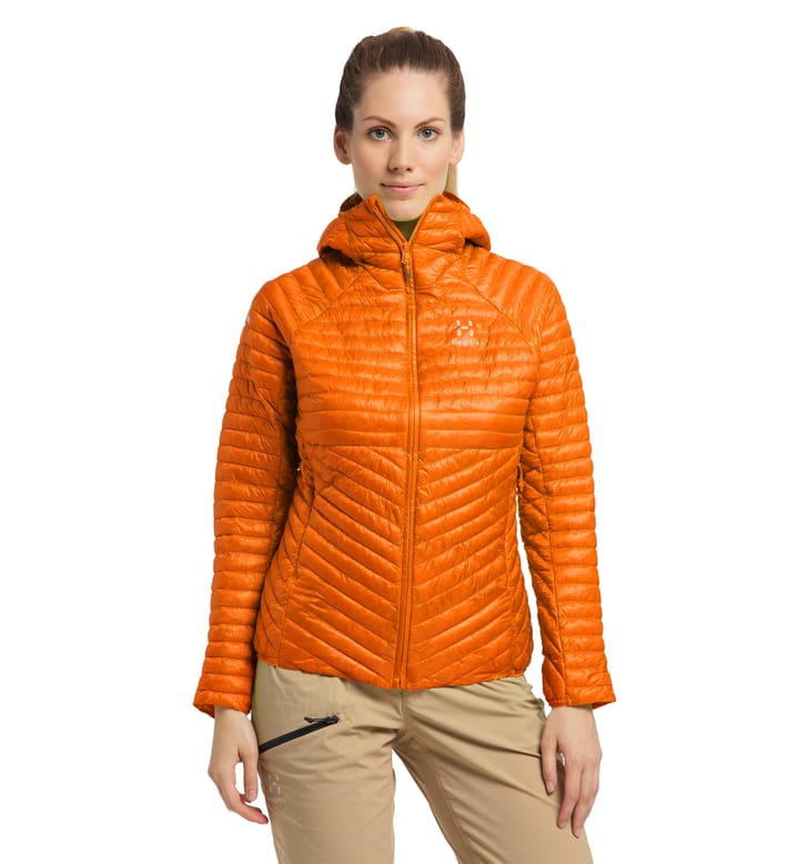 L.I.M Mimic Hood Women Flame Orange