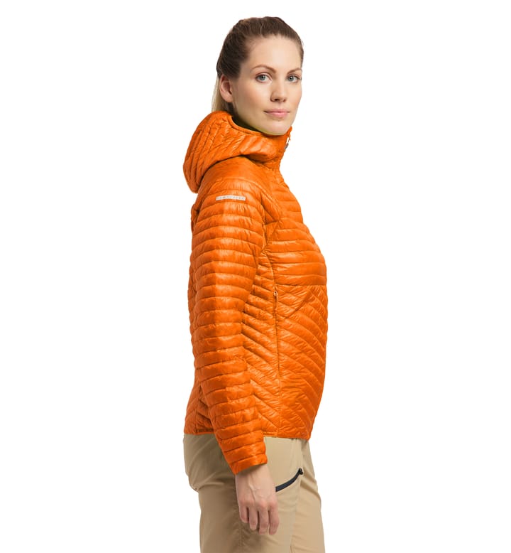 L.I.M Mimic Hood Women Flame Orange