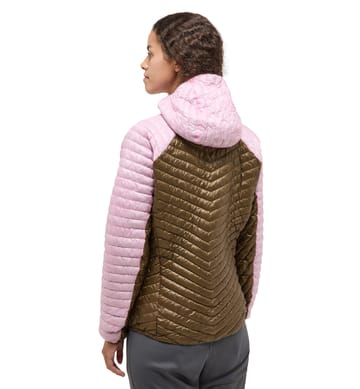 L.I.M Mimic Hood Women Fresh Pink/Teak Brown