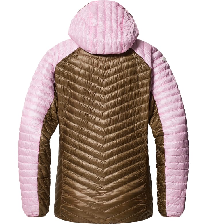 L.I.M Mimic Hood Women Fresh Pink/Teak Brown