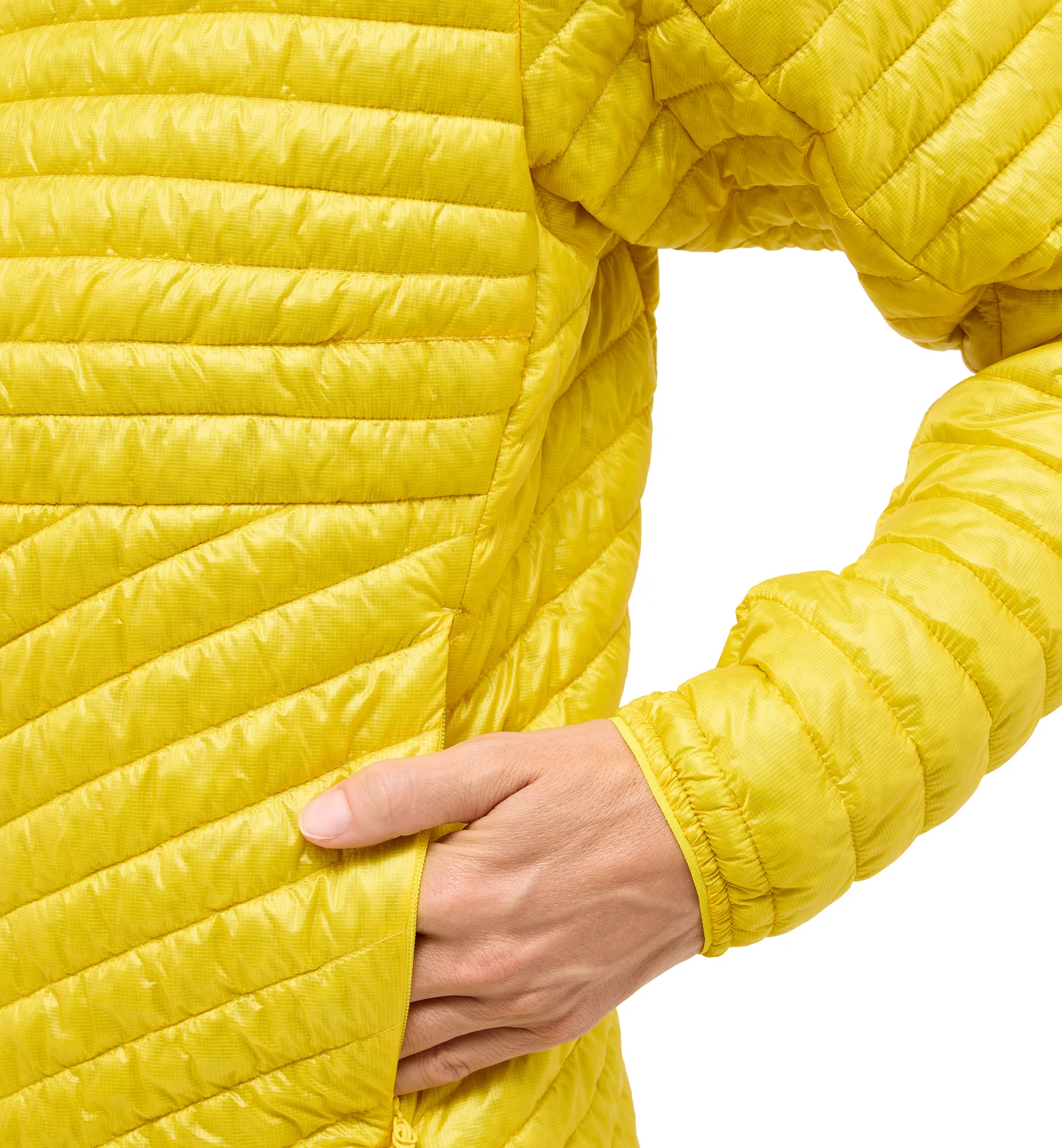 L.I.M Mimic Hood Women Tech Yellow