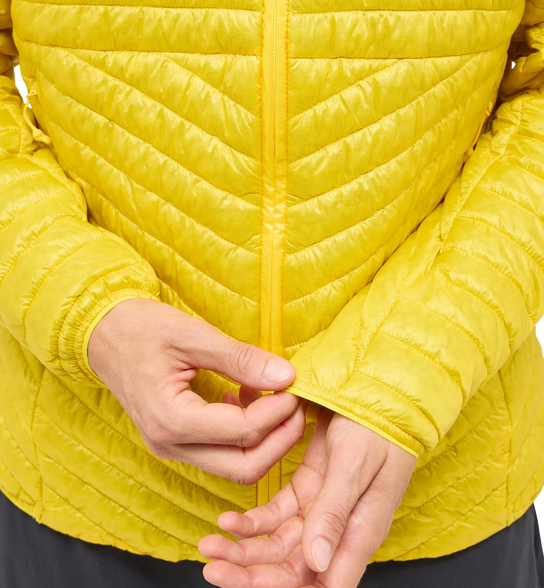 L.I.M Mimic Hood Women Tech Yellow
