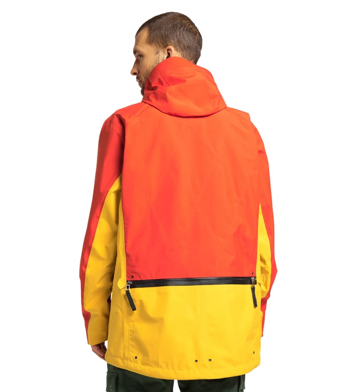 IC3 Gore-Tex Jacket Pumpkin Yellow/Habanero