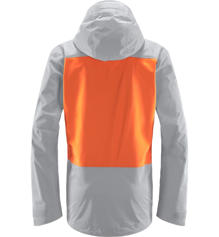 Vassi Touring GTX Jacket Men Flame Orange/Concrete