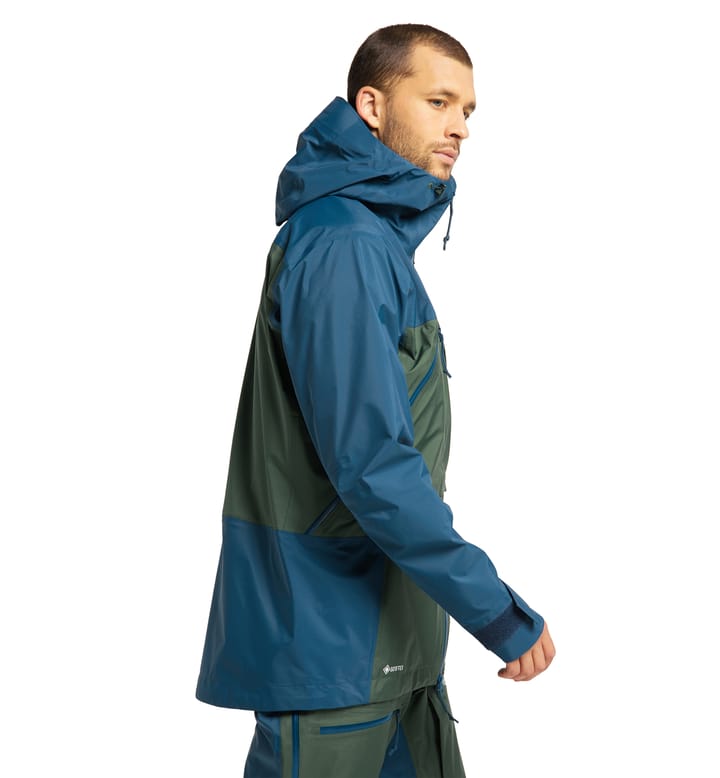 Vassi Touring GTX Jacket Men Fjell Green/Dark Ocean