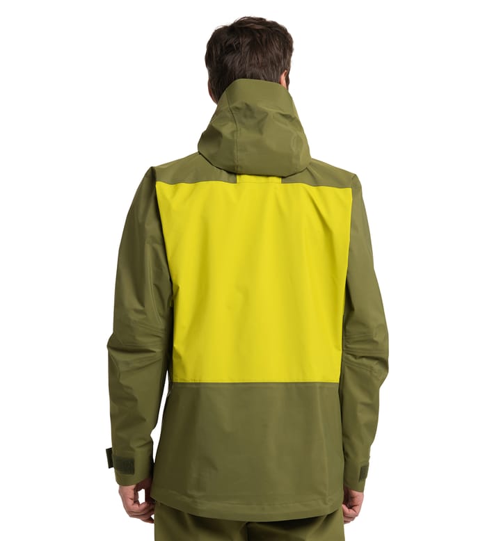 Vassi Touring GTX Jacket Men Aurora/Olive Green