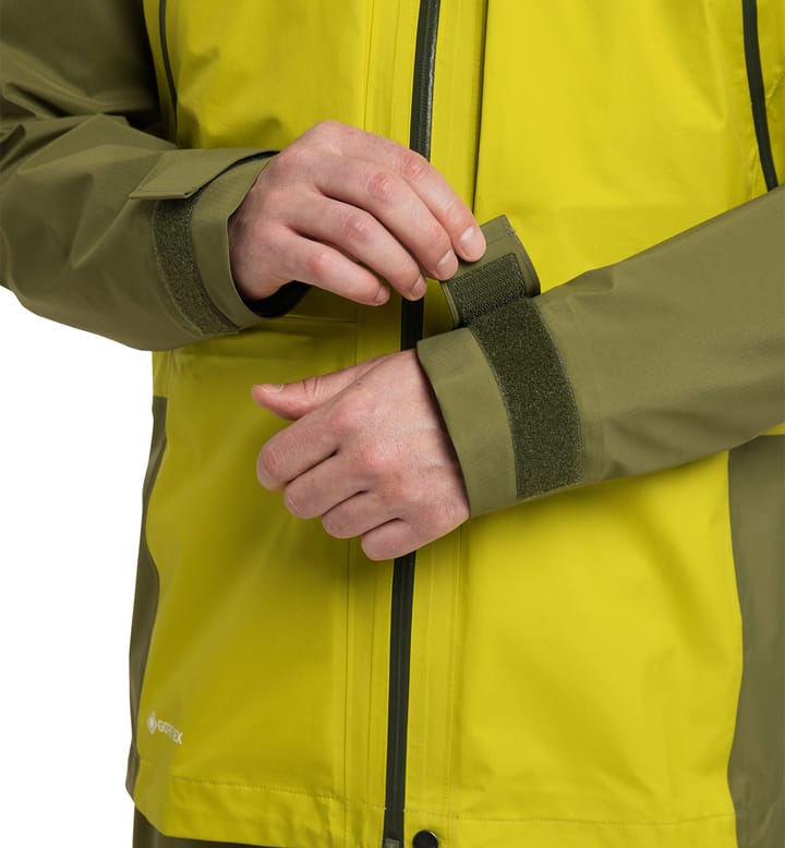 Vassi Touring GTX Jacket Men Aurora/Olive Green Vassi Touring GTX Jacket Men Aurora/Olive Green