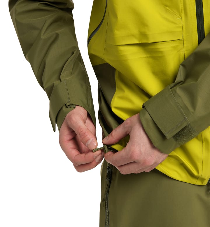 Vassi Touring GTX Jacket Men Aurora/Olive Green