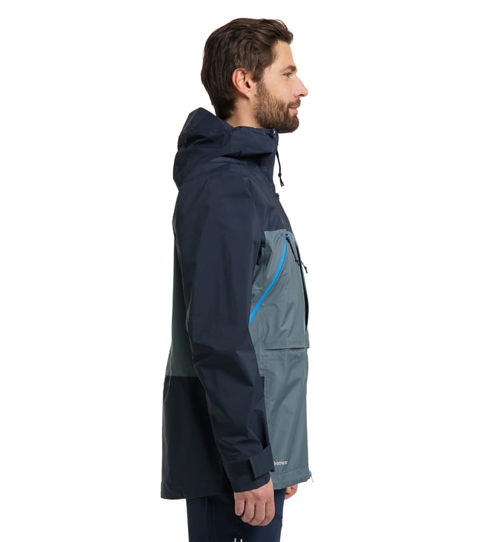 Vassi Touring GTX Jacket Men Steel Blue/Tarn Blue