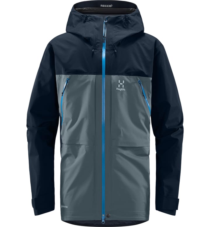 Vassi Touring GTX Jacket Men Steel Blue/Tarn Blue