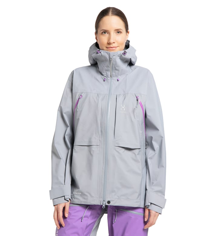 Vassi Touring GTX Jacket Women Concrete Vassi Touring GTX Jacket Women Concrete