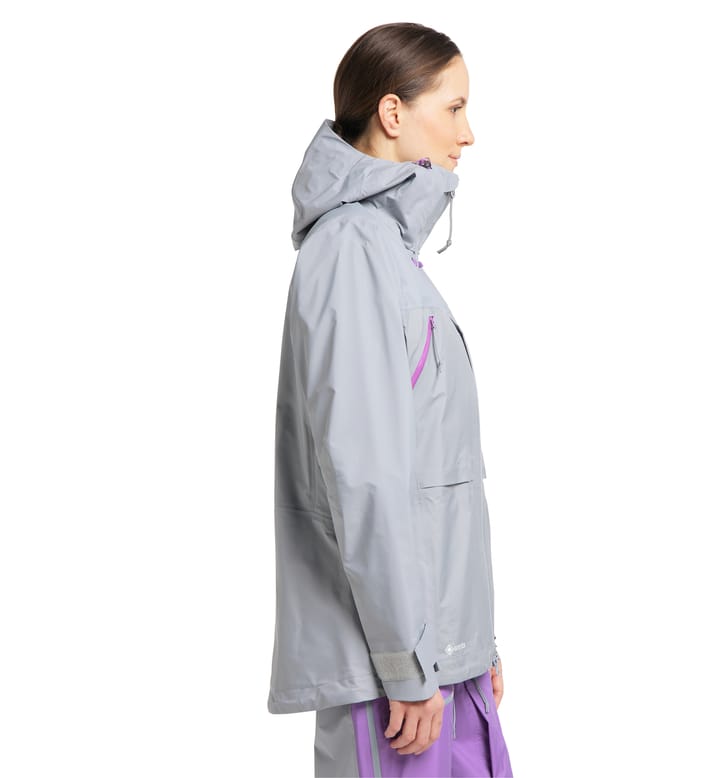 Vassi Touring GTX Jacket Women Concrete Vassi Touring GTX Jacket Women Concrete