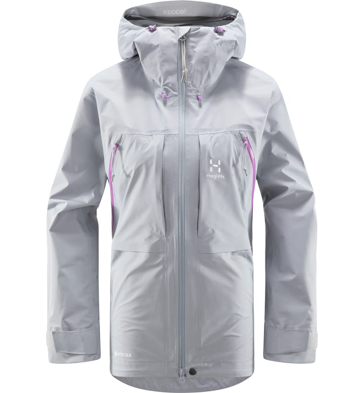 Vassi Touring GTX Jacket Women Concrete Vassi Touring GTX Jacket Women Concrete