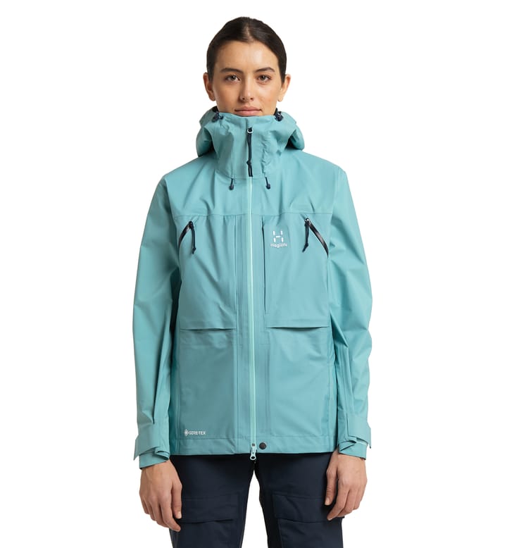 Vassi Touring GTX Jacket Women Frost Blue Vassi Touring GTX Jacket Women Frost Blue