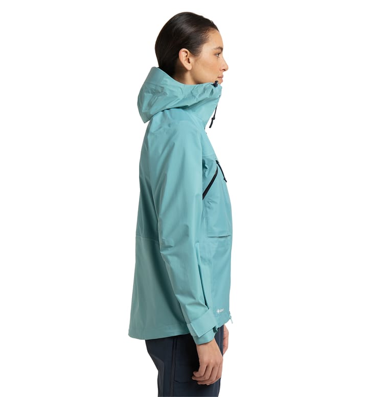 Vassi Touring GTX Jacket Women Frost Blue