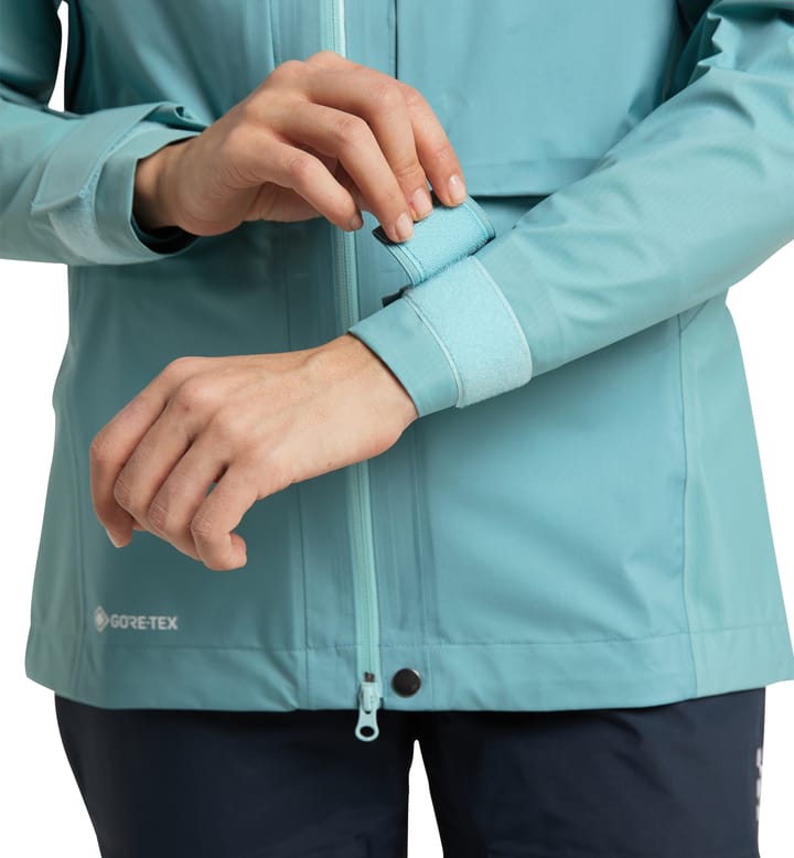 Vassi Touring GTX Jacket Women Frost Blue