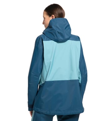 Vassi Touring GTX Jacket Women Frost Blue/Dark Ocean