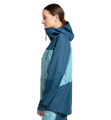 Vassi Touring GTX Jacket Women Frost Blue/Dark Ocean