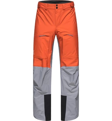 Vassi Touring GTX Pant Men Flame Orange/Concrete