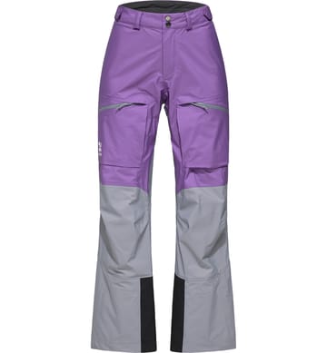 Vassi Touring GTX Pant Women Purple Ice/Concrete