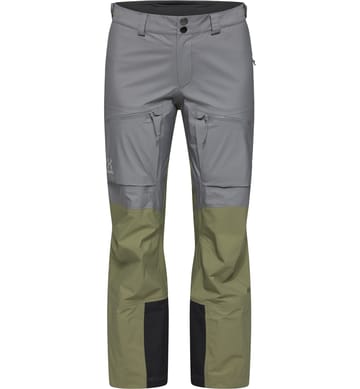 Vassi Touring GTX Pant Women Concrete/Thyme Green