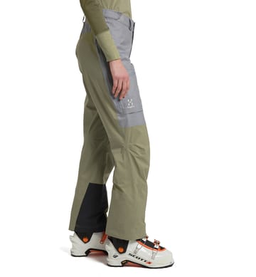 Vassi Touring GTX Pant Women Concrete/Thyme Green