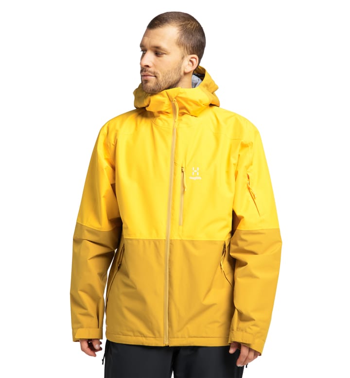 Gondol Insulated Jacket Men Autumn Leaves/Pumpkin Yellow