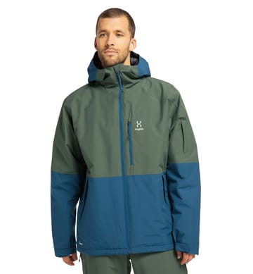 Gondol Insulated Jacket Men Dark Ocean/Fjell Green