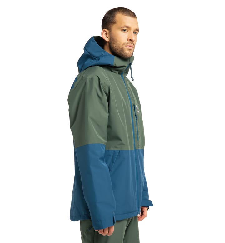 Gondol Insulated Jacket Men Dark Ocean/Fjell Green