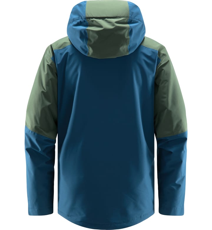 Gondol Insulated Jacket Men Dark Ocean/Fjell Green