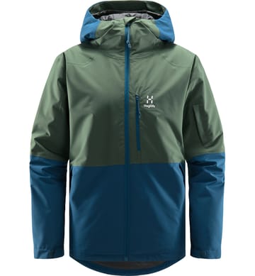 Gondol Insulated Jacket Men Dark Ocean/Fjell Green