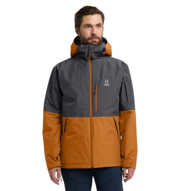 Gondol Insulated Jacket Men Golden Brown/Magnetite