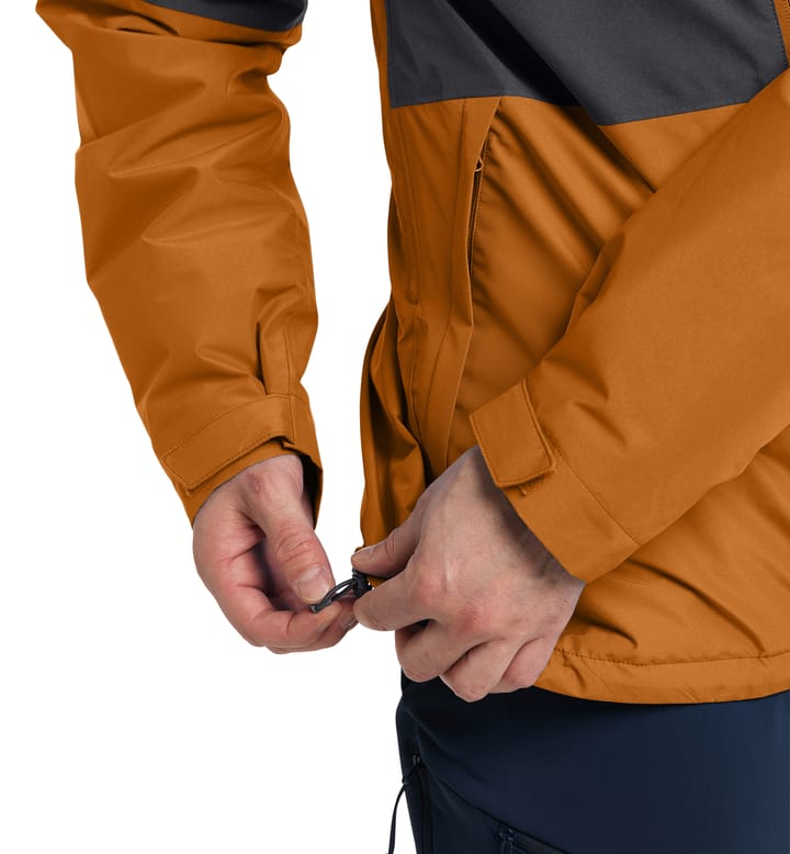 Gondol Insulated Jacket Men Golden Brown/Magnetite