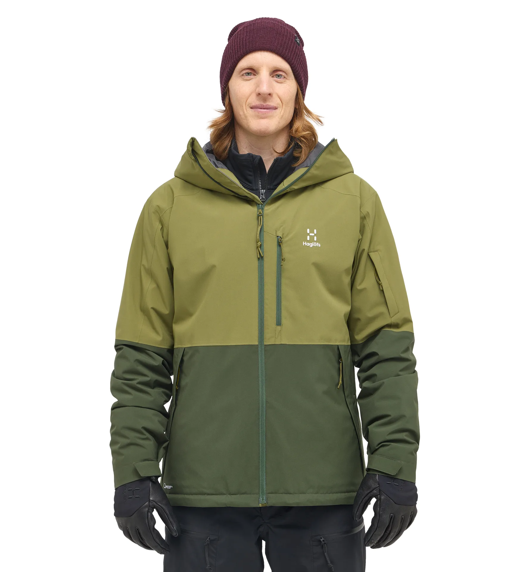 Gondol Insulated Jacket Men Seaweed Green/Olive Green