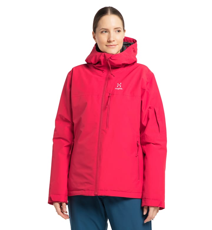 Gondol Insulated Jacket Women Scarlet Red