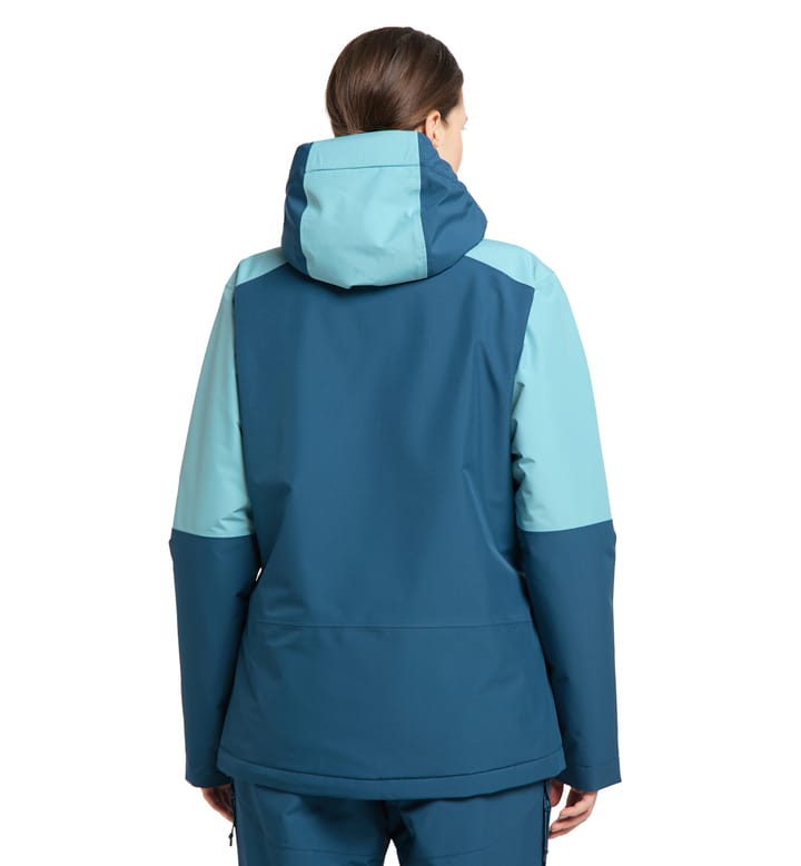 Gondol Insulated Jacket Women Dark Ocean/Frost Blue