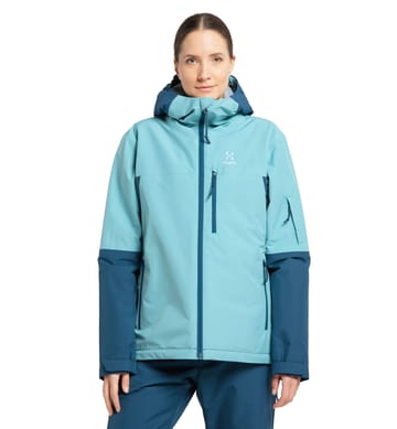 Gondol Insulated Jacket Women Dark Ocean/Frost Blue