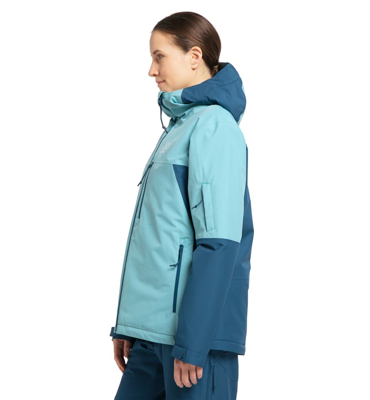 Gondol Insulated Jacket Women Dark Ocean/Frost Blue