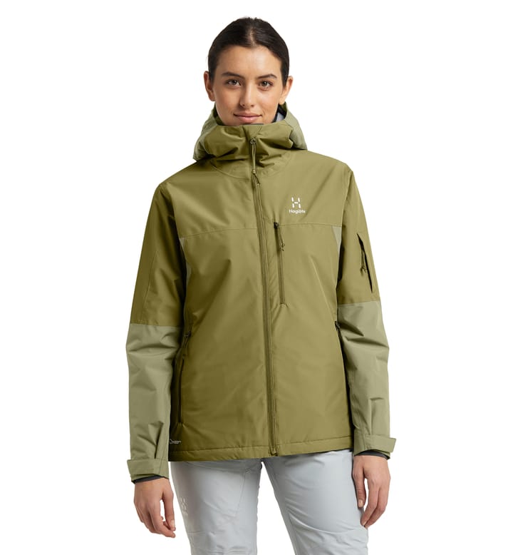 Gondol Insulated Jacket Women Thyme Green/Olive Green