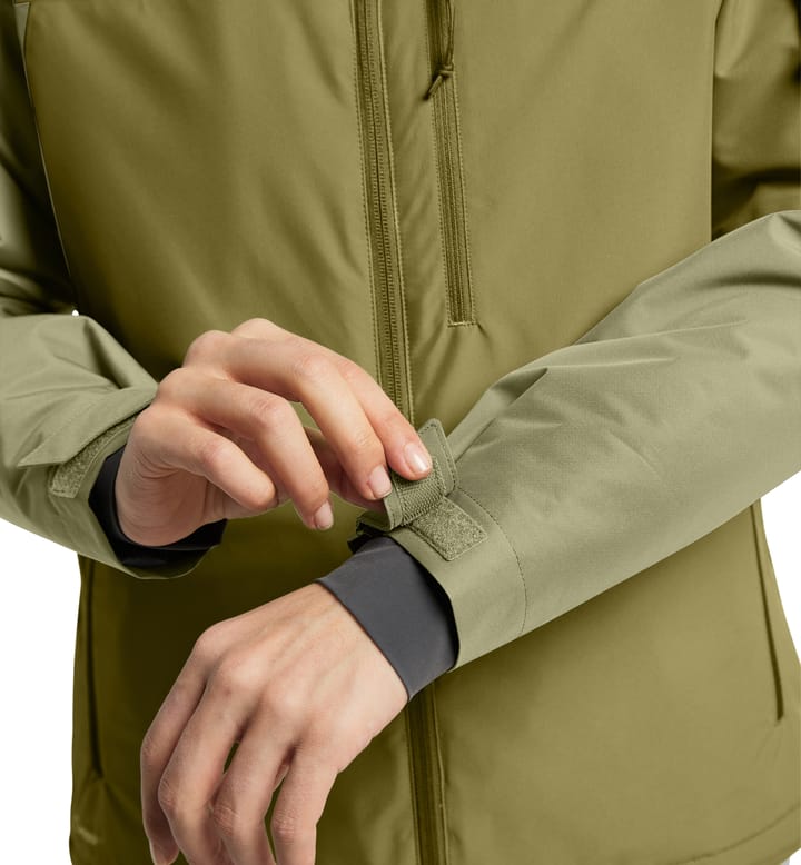 Gondol Insulated Jacket Women Thyme Green/Olive Green