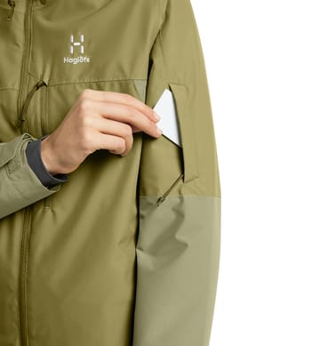 Gondol Insulated Jacket Women Thyme Green/Olive Green
