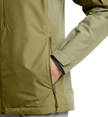 Gondol Insulated Jacket Women Thyme Green/Olive Green