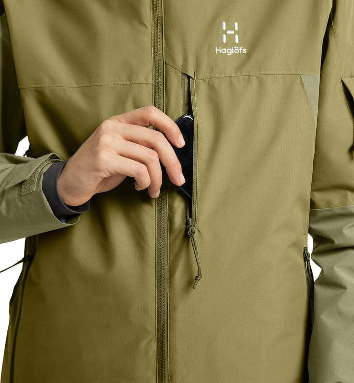 Gondol Insulated Jacket Women Thyme Green/Olive Green