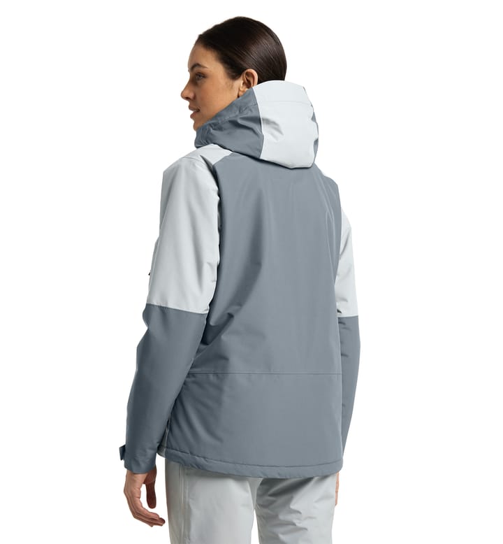 Gondol Insulated Jacket Women Steel Blue/Stone Grey