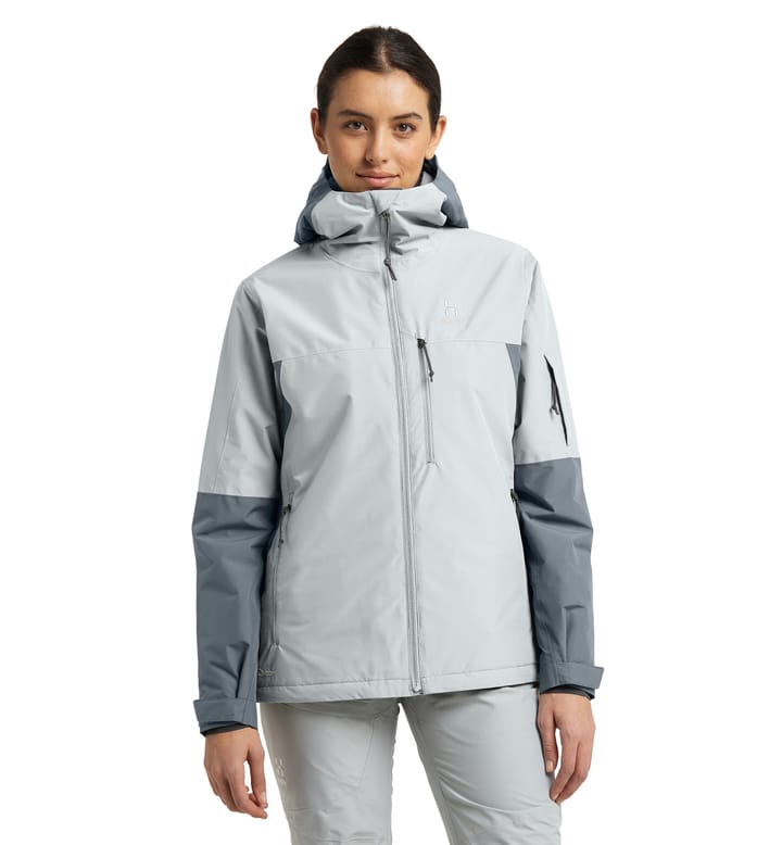 Gondol Insulated Jacket Women Steel Blue/Stone Grey