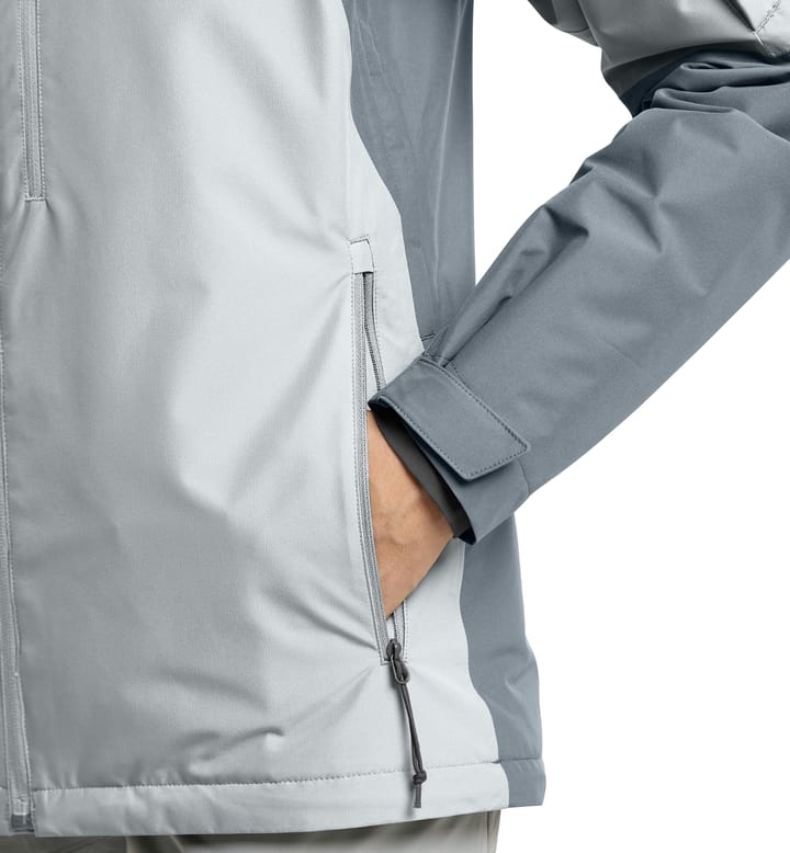 Gondol Insulated Jacket Women Steel Blue/Stone Grey