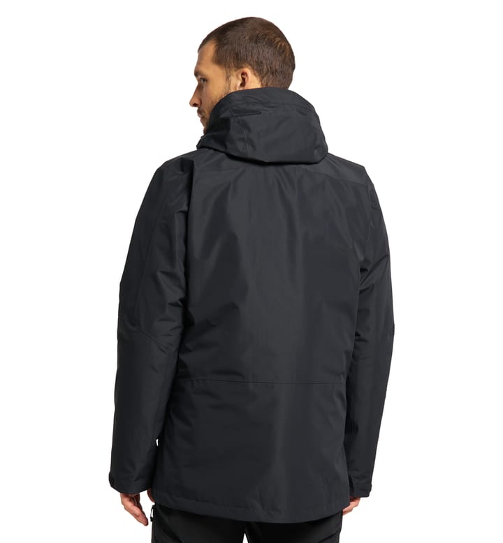 Älv 3-in-1 Down GTX Jacket Men True Black