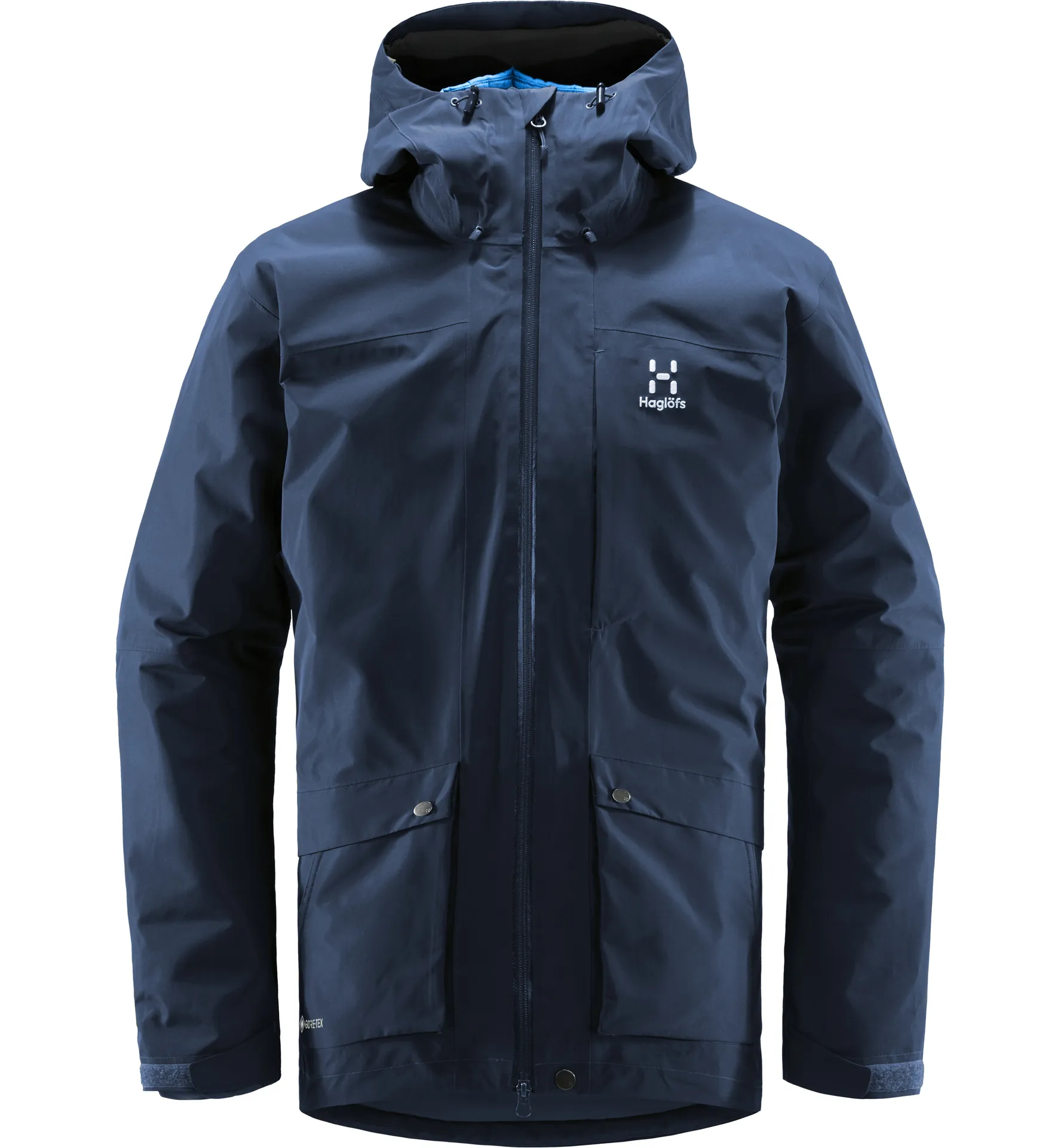 Älv 3-in-1 Down GTX Jacket Men Tarn Blue