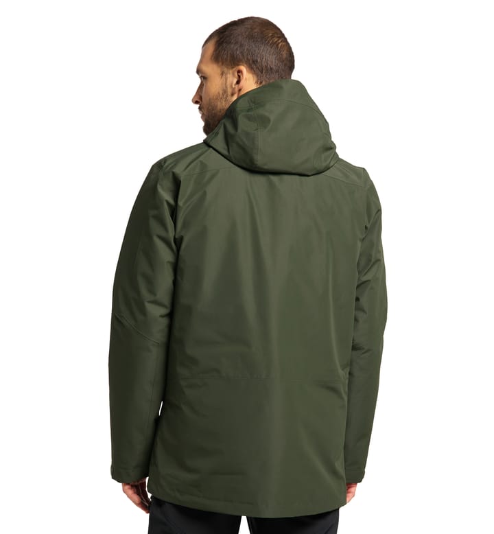 Älv 3-in-1 Down GTX Jacket Men Seaweed Green