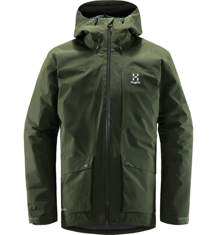 Älv 3-in-1 Down GTX Jacket Men Seaweed Green